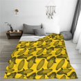 thumbnail image 5 of Fuzoiu yellow Corn Print Ultra-Soft Micro Fleece Blanket,All Seasons Flannel Throw, Lightweight Blanket for Bed, Sofa, Couch, Movie Night, Camping, and Travel-60"x50", 5 of 7