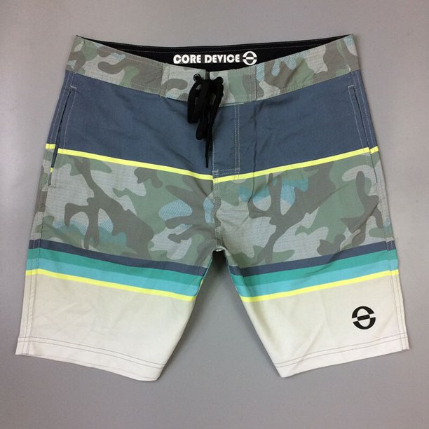 Pantalones cortos elásticos para hombre, Bermudas a rayas resistentes al agua, traje de baño para playa, 2022 Fivean unisex