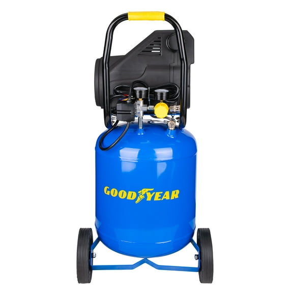 Goodyear 10 Gallon 150 PSI Oil Free Portable Vertical Electric Air Compressor