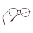 thumbnail image 5 of Fashion Classic Cute Office Anti-blue Light Glasses Spectacles Eyeglasses Square Frame Eyewear Computer Goggles GOLD&BLACK, 5 of 8