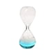 thumbnail image 3 of Reloj de arena con burbujas para cantar, novedoso, de cristal, líquido, decorativo, hecho a mano, artesanal, para dormitorio. Azul, 3 of 9