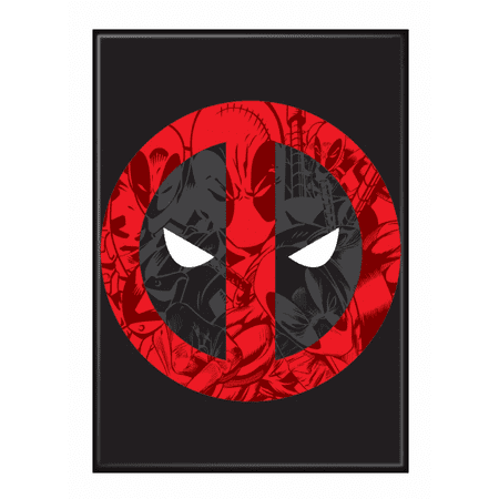 

Marvel Deadpool 30th Logo Ata-Boy Magnet 2.5 X 3.5