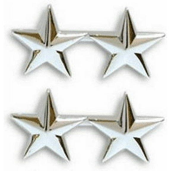 USMC Major General 2 Star Collar Rank Insignia
