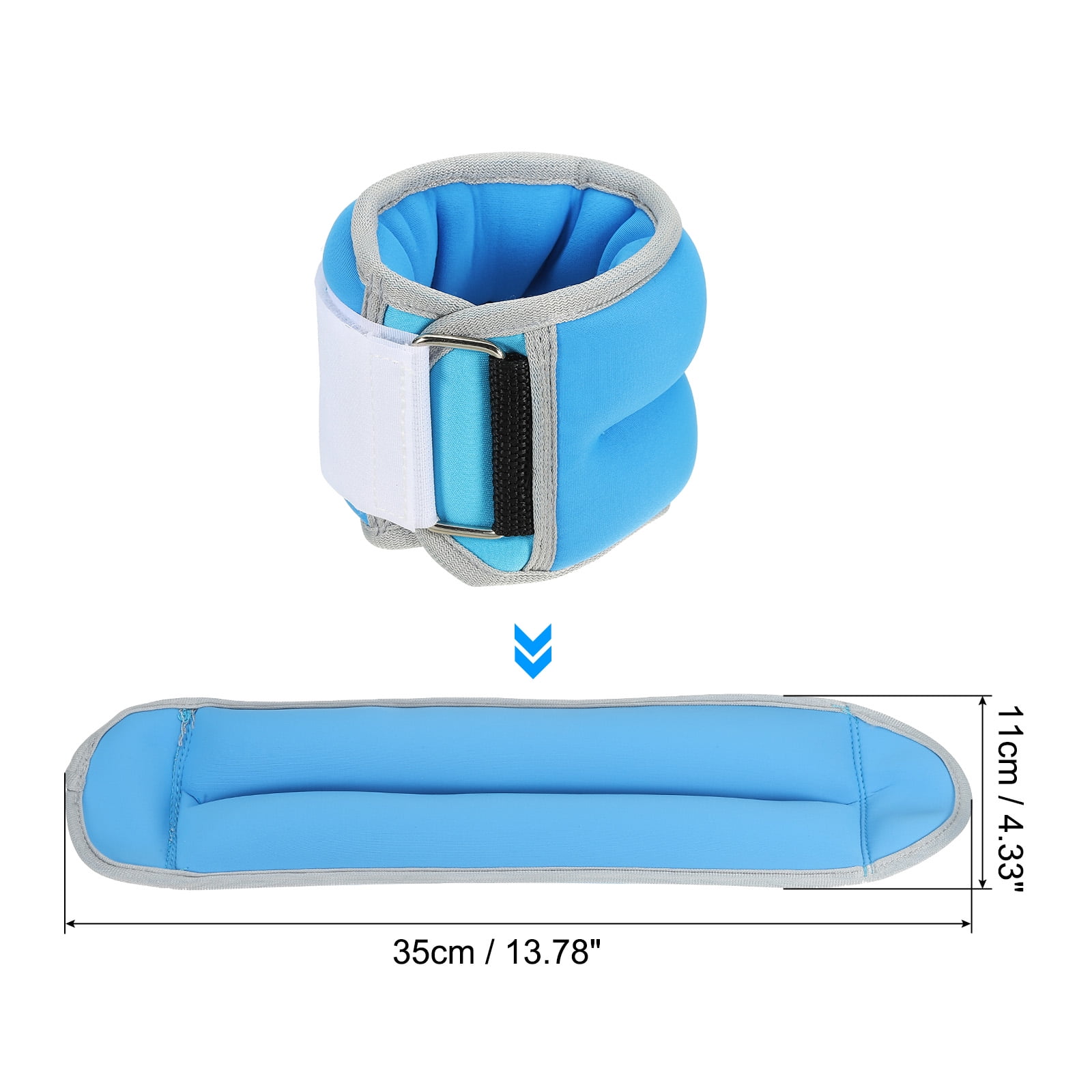 Lot De 2 Poids Pour Poignets Et Chevilles - Sangles Réglables Pour Fitness, Pilates, Course