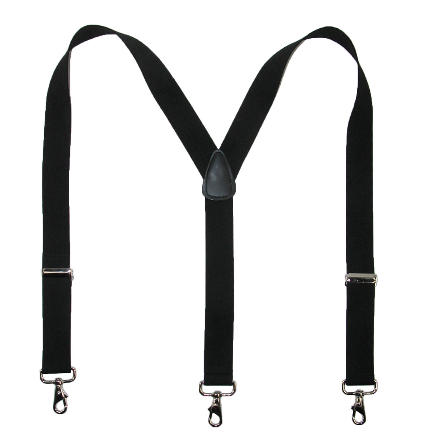 Elastic Y-Back Suspender with Metal Swivel Hook Clip End, USA Made ...