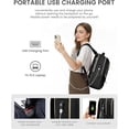 thumbnail image 6 of Lovevook Laptop Backpack for Women, Stylish Business Travel Work Bag with USB Charging Port, Water-Resistant Nurse Teacher College Computer Bag Daypack Fits up 15.6" Laptop, 6 of 7