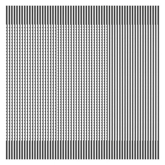 60Pcs Scroll Saw Blades 5 Inch SK5 High Carbon Steel Plain End Blade Set Cutting for Wood