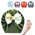 thumbnail image 4 of Super Soft Baby Hat Decorative Fabric Comfortable Touch Bow Knot Infant Cap for Home, 4 of 10