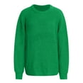 thumbnail image 3 of Vedolay Fall Sweater Women's Knit Long Sleeve Pullover Crewneck Tunic Fashion Sweaters,GN1 L, 3 of 4