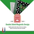 thumbnail image 4 of St. Patricks Day Mailbox Cover Magnetic Standard Size 21"x19", Shamrock Clover Polka Dot Spring Decorative Post Letter Box Wrap Decor, Plaid Farmhouse Irish Garden Yard Outdoor Decoration, 4 of 6