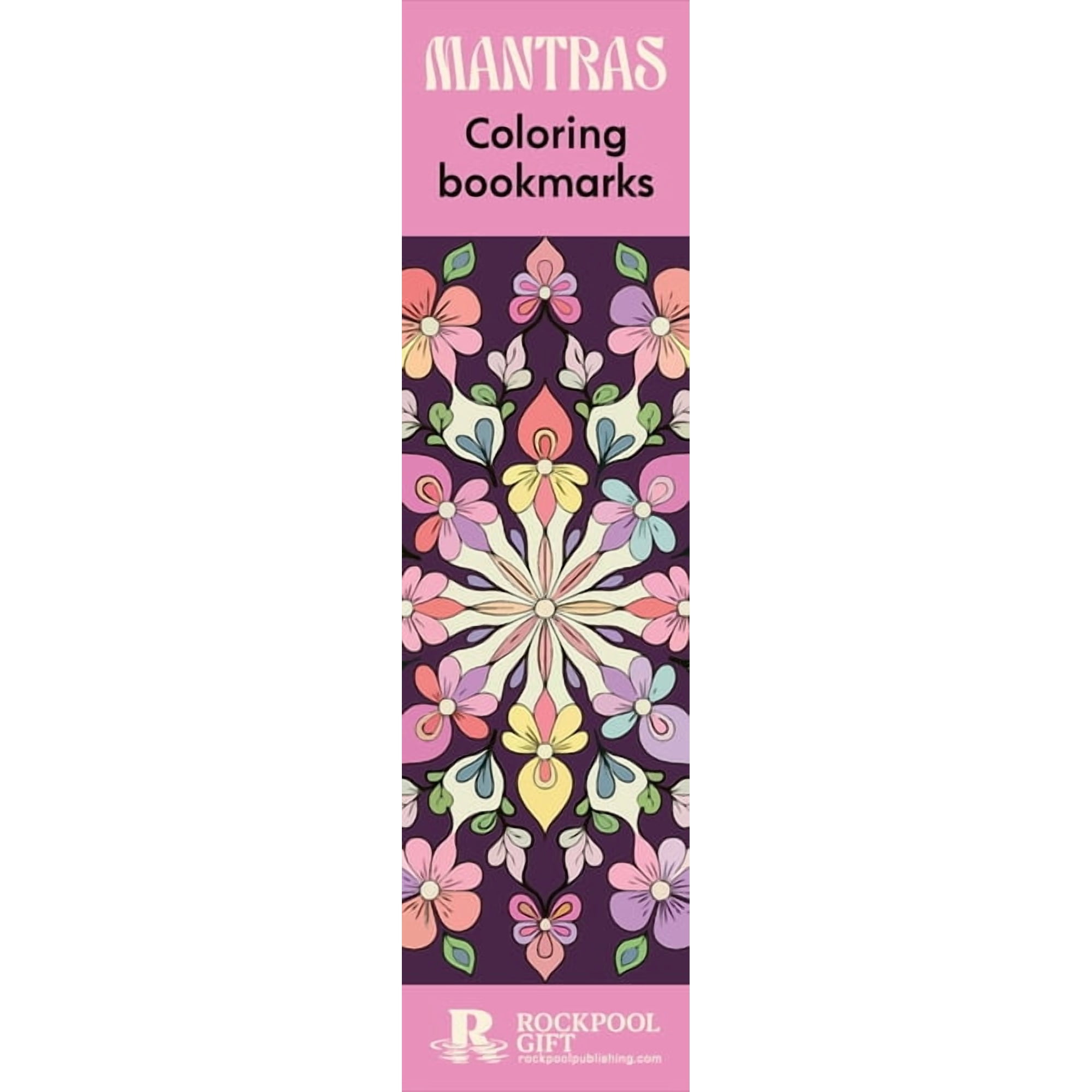 Rockpool Coloring Bookmarks Mantras Coloring Bookmarks, (Paperback)