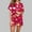 001 Red, variant on Christmas Pajamas for Women Long Sleeve Sleepwear Soft Button Down Loungewear Pjs Lounge Set Nightwear