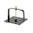 thumbnail image 1 of jifeng Napkin Holder Tissue Dispenser Storage Rack Stainless Steel Organization Letters Black 13.5x12cm, 1 of 9