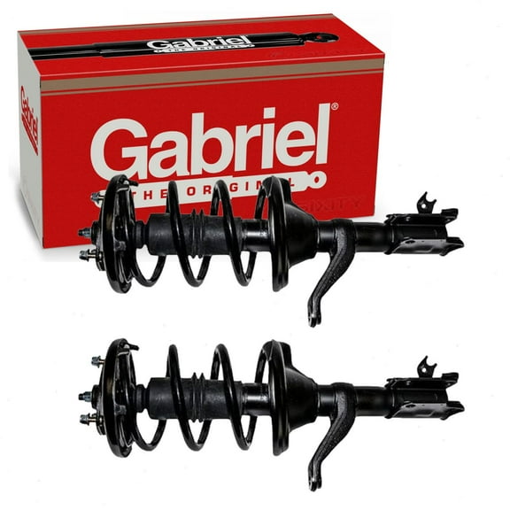 2 pc Gabriel G57085 ReadyMount Suspension Strut & Coil Springs for Assembly Shock Shocks Struts Fits select: 2002-2006 HONDA CR-V
