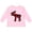 AD-Pink, variant on Inktastic Moose Silhouette Plaid Boys or Girls Long Sleeve Toddler T-Shirt