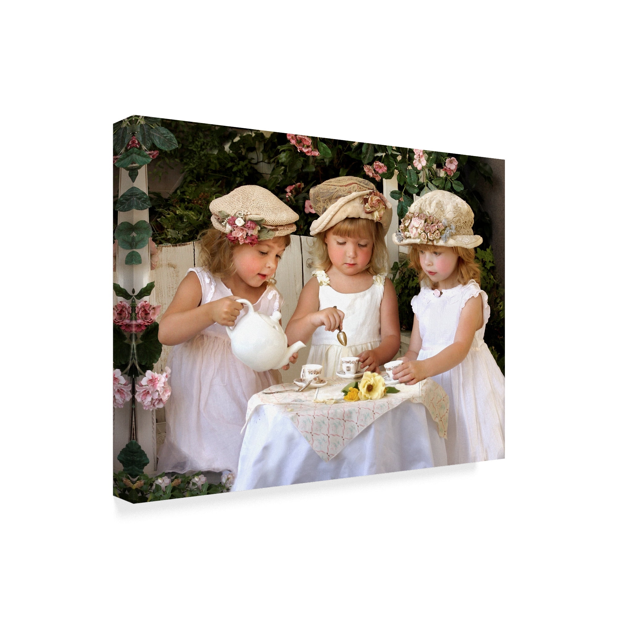 Trademark Fine Art 'Murphys Girls' Canvas Art by Sharon Forbes