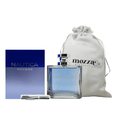 Nautica Voyage 3.4 Oz EDT for Men with Mozza Bundle