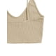 thumbnail image 4 of Txlixc Blusas cortas sin espalda con cuello en V y tirantes finos acanalados para mujer Txlixc Sexy, 4 of 5