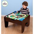 thumbnail image 2 of KidKraft 2-in-1 Train & Block Activity Wood Play Table - Espresso | 17577, 2 of 5