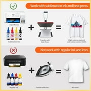 A-SUB Sublimation Paper 8.5X11 120g 110 Sheets for Inkjet Sublimation Ink Printers Heat Transfer on Cotton Poly T-shirt Tumblers Mugs