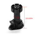 thumbnail image 2 of 20 Pack Adjustable Furniture Legs, 100-120MM Black Furniture Legs, Plastic Furniture Legs, Adjustable Table Legs for Furniture, Cabinets, Kitchen, Sofa, 2 of 5