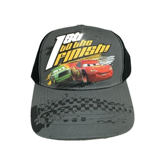1st to the finish line Disney CARS children hat with velcro closure