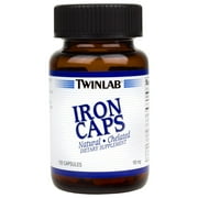 Twinlab Iron Capsules, 100 Ct
