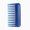thumbnail image 1 of Mini peine de dientes anchos, pequeño bolso de viaje, peine para desenredar el cabello, peine para barba, peine de bolsillo para cabello rizado, ondulado, húmedo y seco, peine portátil para el cuidado, 1 of 5