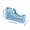 Blue, variant on COM1950s Tape Dispenser for Office and Home, Desktop Adhesive Tape Holder with Non-Slip Base, Smooth Rolling Cutter for 1 Inch Core Tape Rolls, Standard Duty Gift Wrap and Packing Tool