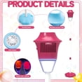 thumbnail image 4 of Machine à Bulles Verticale pour Réverbère, Machine à Bulles Automatique avec Musique/lumière, Contient une Solution à Bulles de 150 ml, Convient pour Mariage/anniversaire/fête/extérieur, 4 of 7