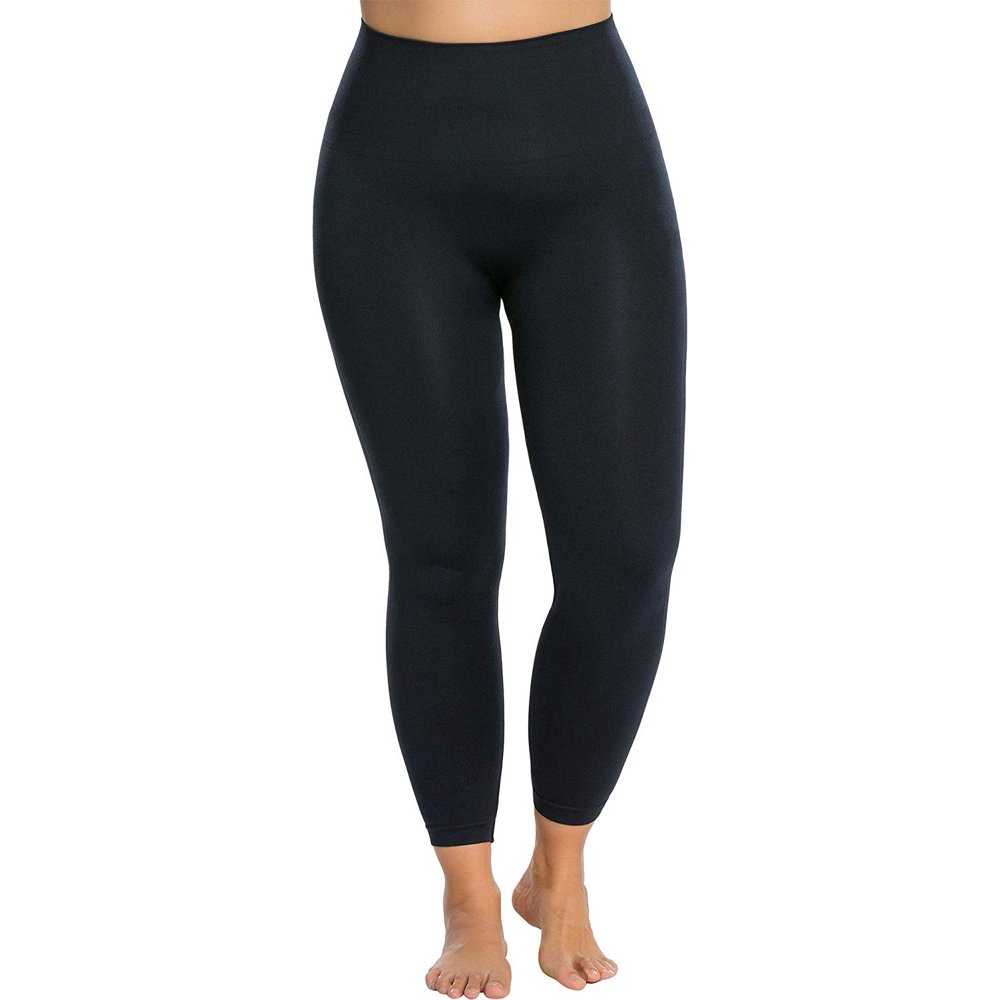 Spanx SPANX Women's Look At Me Now Tummy Control Leggings (Navy, 1X
