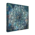 thumbnail image 3 of Trademark Fine Art Danhui Nai Mandala In Blue Ii Canvas Wall Art - 24x24, 3 of 5