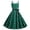 Green, variant on Women Polka Dot Vintage 1950s Halterneck Rock Dress Swing Dress Classic Elegant Casual Women's Dress