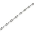 thumbnail image 3 of Stainles Steel Silver Open Circle Chain Bracelet for Women Adjustable, 3 of 4