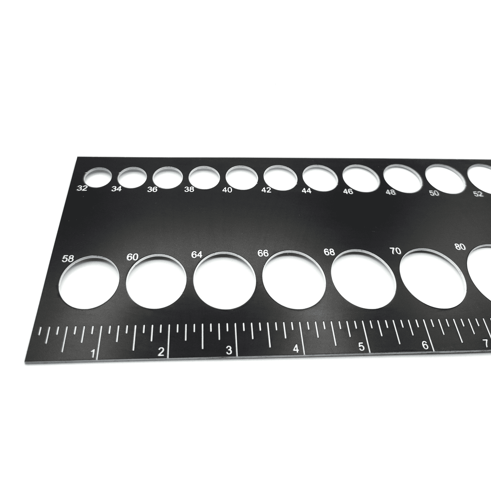 Flexible Impact Acrylic Cigar Ring Gauge Tool by Cigar prop