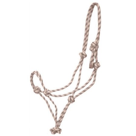 Gatsby Prof Cowboy Rope Halter Beige/Red/Blue