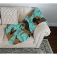 thumbnail image 3 of Carolines Treasures MLM1010LQB 50 x 60 in. German Shepherd Quilted Blanket, Blue, 3 of 5