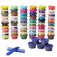 thumbnail image 4 of Colección de Modelado Play-Doh Ultimate en Zafiro Brillo Confeti Metálico 65-Pack, 4 of 12