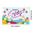thumbnail image 3 of weibbin Easter Decoration - Easter Banners Decorative Photos Backgrounds Easter Decorations Activities Outdoor Party Supplies for Home, Garden, Room, Door, 3 of 6