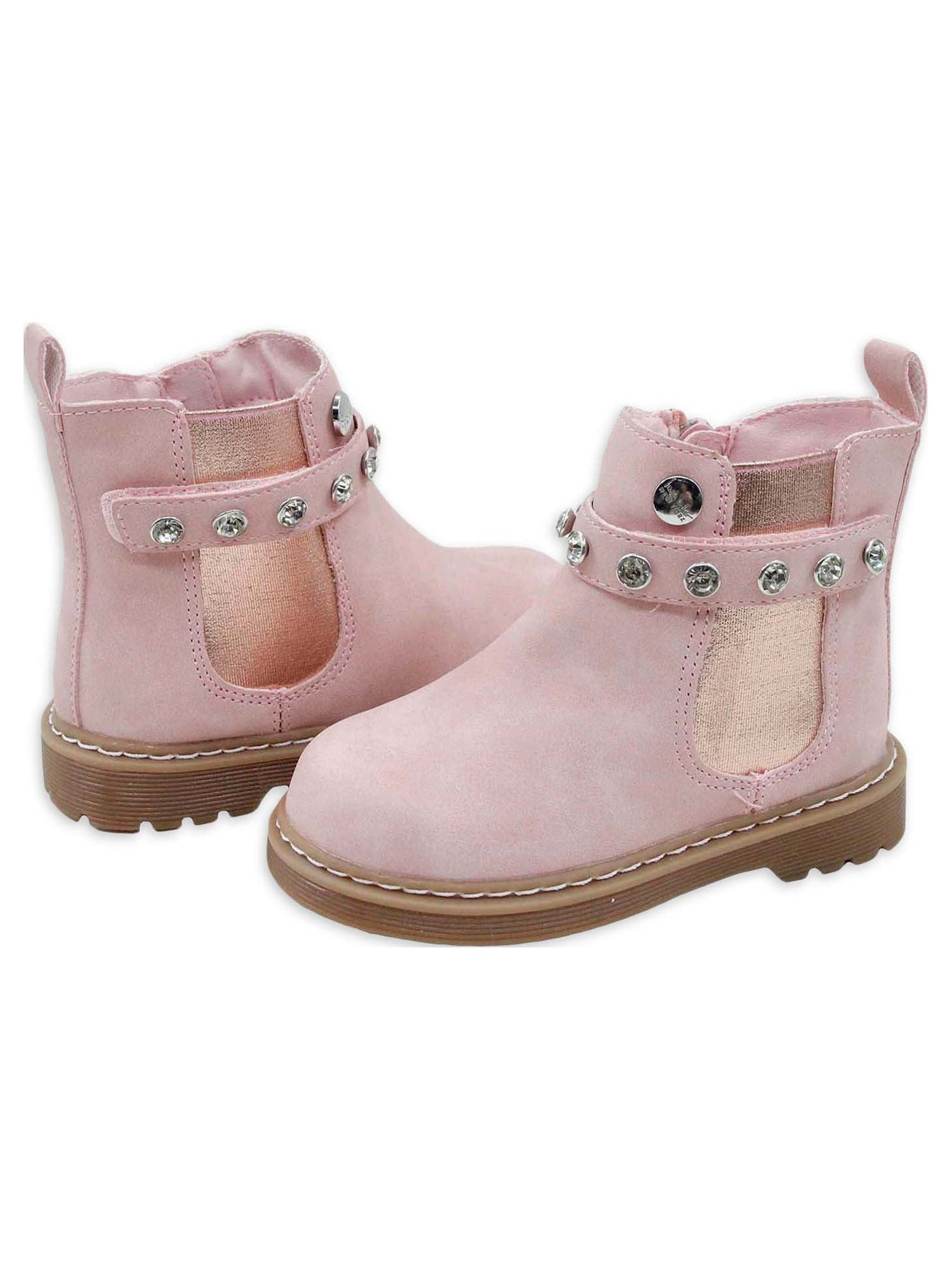 Nicole Miller Toddler Girls Lined Boots, Sizes 7-10