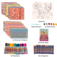 thumbnail image 4 of Paw Patrol Kids Art Set Stickers Markers and Paint Canvas 1000+ Piece Set, 4 of 9