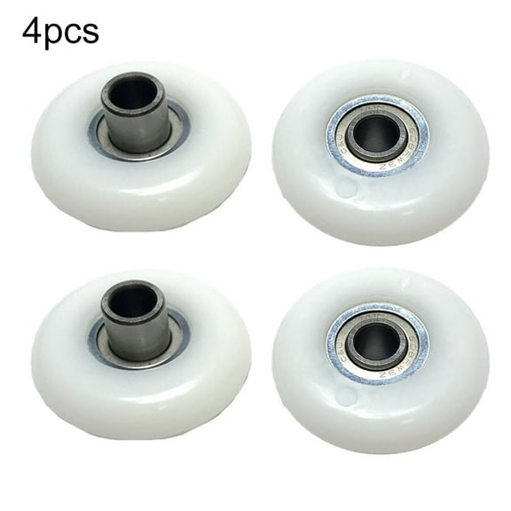 Rooha Set Of 4 Rowing Machine Seat Wheels With Bearings For Use With Fitness Equipment And Exercise Bike Pulley Systems In Home Gym