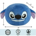 thumbnail image 3 of Disney Lilo & Stitch Kids' Figural Compressed Foam Chair, 24" x 24", for Ages 3 and Up, 3 of 7