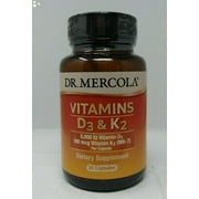 Dr. Mercola Vitamins D3 & K2 30 Caps