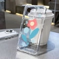 thumbnail image 1 of Funda transparente de cristal con mariposas para iPhone, carcasa para iPhone 13, 14 Pro Max, 11, 12 Pro Max, XS, X, XR, 7, 8 Plus, 14 Fivean unisex, 1 of 2
