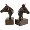 A&B Home Set of 2 Horse Bookends