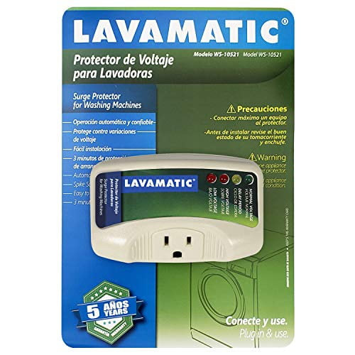 Lavamatic WS10521 Electronic Surge Protector for Washing Machine