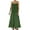 Green1, variant on Womens 2025 Summer Maxi Dress Casual Sleeveless Spaghetti Strap Smocked Ruffle Beach Long Dress with Pockets(XXXL,White1)