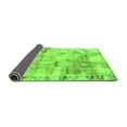 thumbnail image 2 of Ahgly Company Indoor Rectangle Abstract Green Modern Area Rugs, 8' x 10', 2 of 4