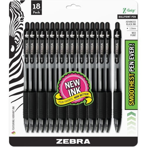 Lot of 500 Pens Black Ink Yellow Comfort Grip Plastic Retractable Pen 